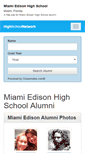 Mobile Screenshot of miamiedisonhighschool.com